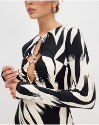 Third Form - Drifter LS Midi Dress