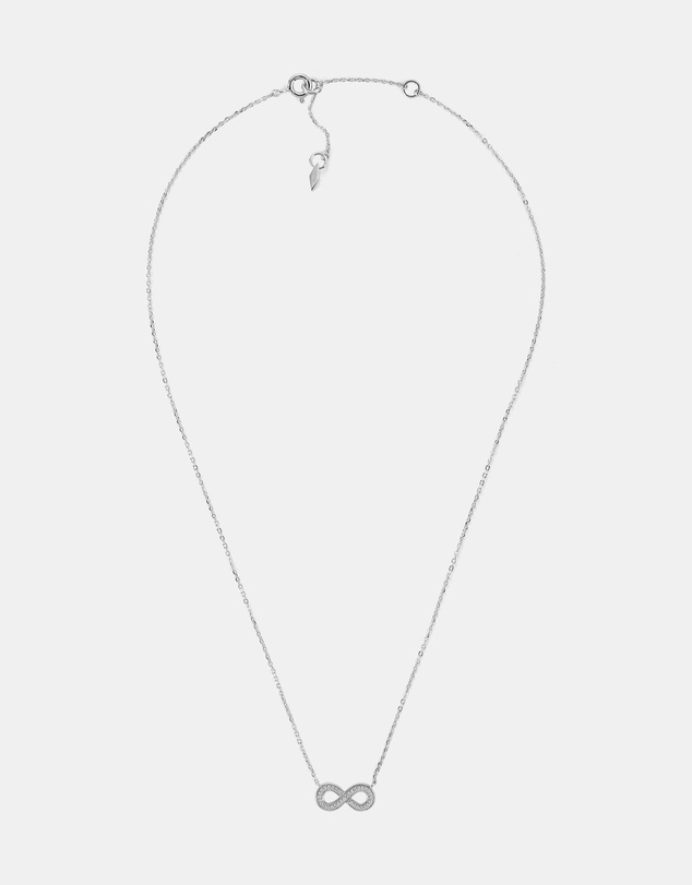 Fossil - Sterling Silver Tone Necklace