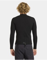 RVCA - Mens 2mm Balance Back Zip Long Sleeve Wetsuit Top