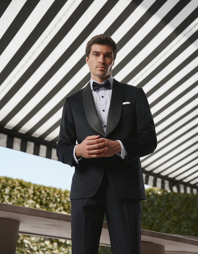 Tarocash - Ramon Velvet Tuxedo Jacket
