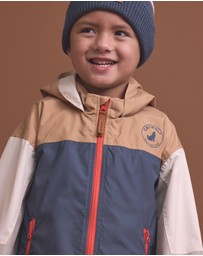 Crywolf - PACKABLE JACKET Ash Colourblock