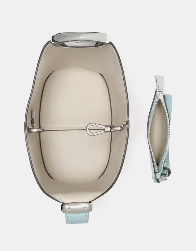 Kate Spade - Halo Fine Grain Leather And Suede Mini Bucket Bag