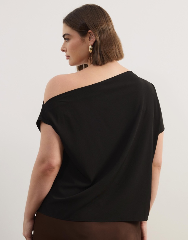 Atmos&Here Curvy - Willow Off Shoulder Top