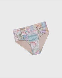 Aqua Blu Kids - Brindle Bandeau Bikini Set - Teens