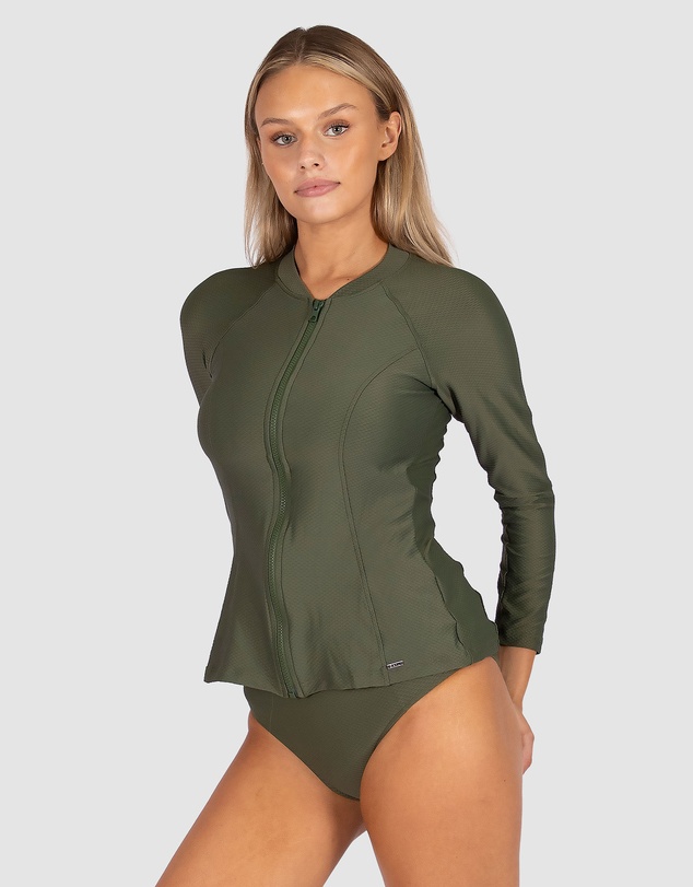 Baku Swimwear - Rococco Long Sleeve Rash Vest