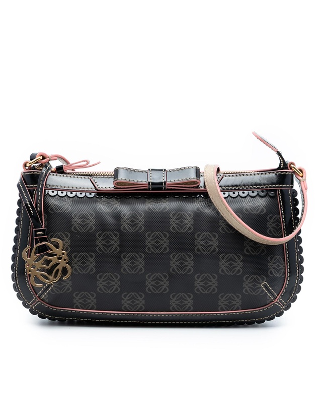 Pre-Loved by Azura Reborn - Pre-Loved Anagram PVC Coated Canvas Shoulder Bag