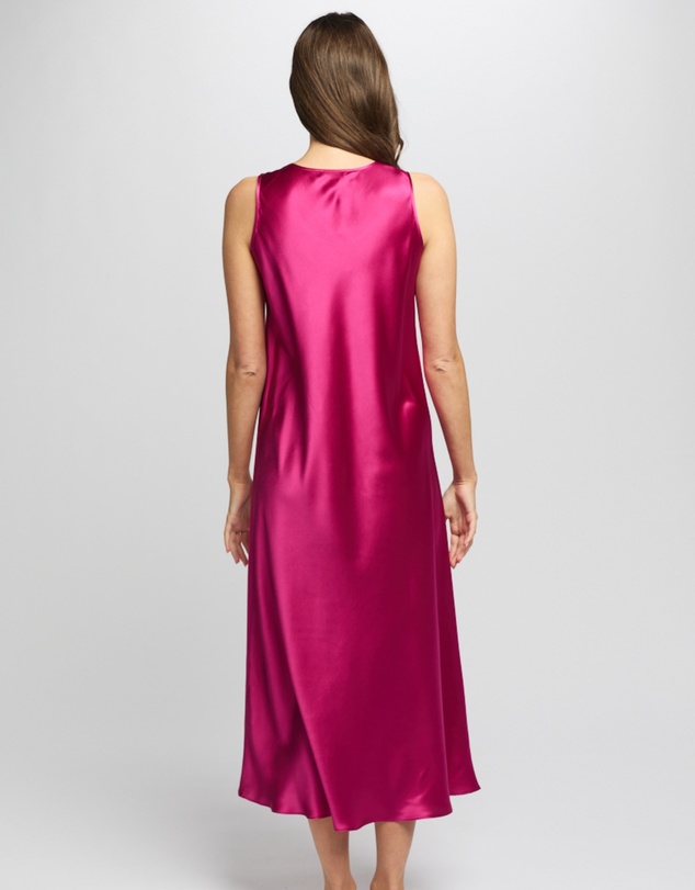 Love and Lustre - Mono Silk Long Nightdress