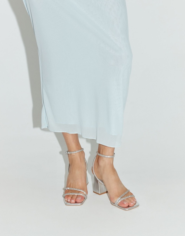 Verali - Strawberry Block Heel Sandals