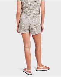 Academy Brand - Farrah Crochet Short