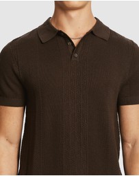 yd. - Roscoe Knit Polo Shirt