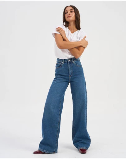ONLY - Hope High Waist Wide-Leg Jeans