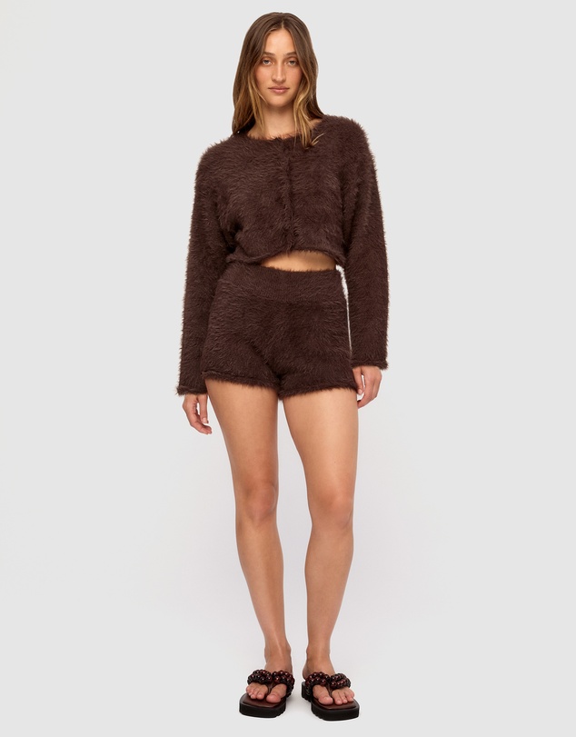 Zulu & Zephyr - Fluffy Knit Cardigan