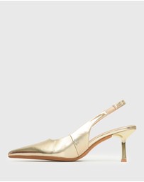 Betts - Wider Fit Jerry 2 Slingback Stiletto Heel Pumps