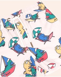 Huxbaby - Vacay Dino Boardshorts - ICONIC EXCLUSIVE - Babies-Kids