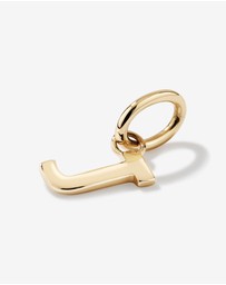 Michael Hill - Letter J Initial Pendant in 10kt Yellow Gold