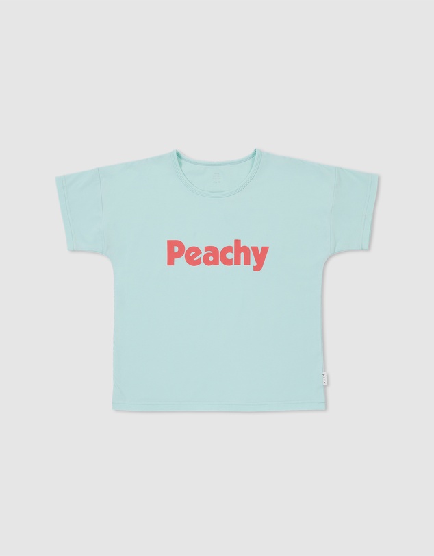 Olive & The Captain - Everything Is Peachy Relaxed Fit Tee - Babies-Kids