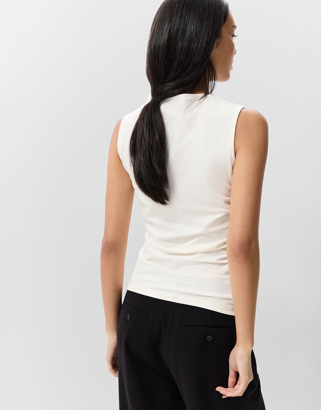 UNISON - Knot Detail Sleeveless Tee