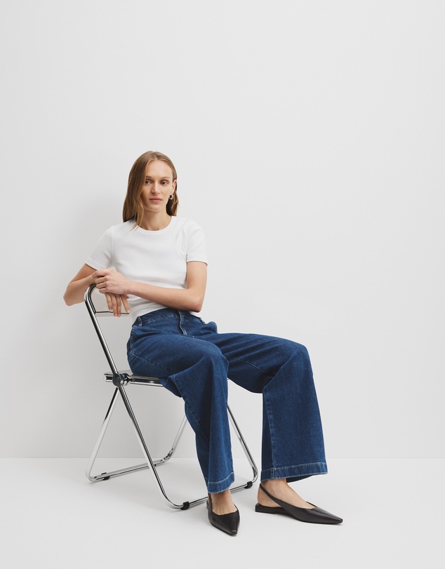 Country Road - High Rise Wide Leg Jean