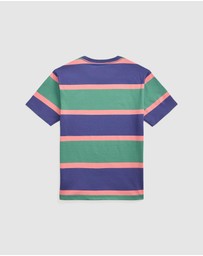 Polo Ralph Lauren - Striped Cotton Jersey Tee - Kids