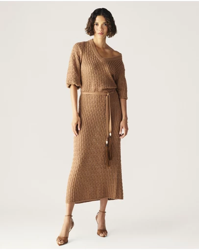 MOS The Label - Furilia Knit Maxi Dress