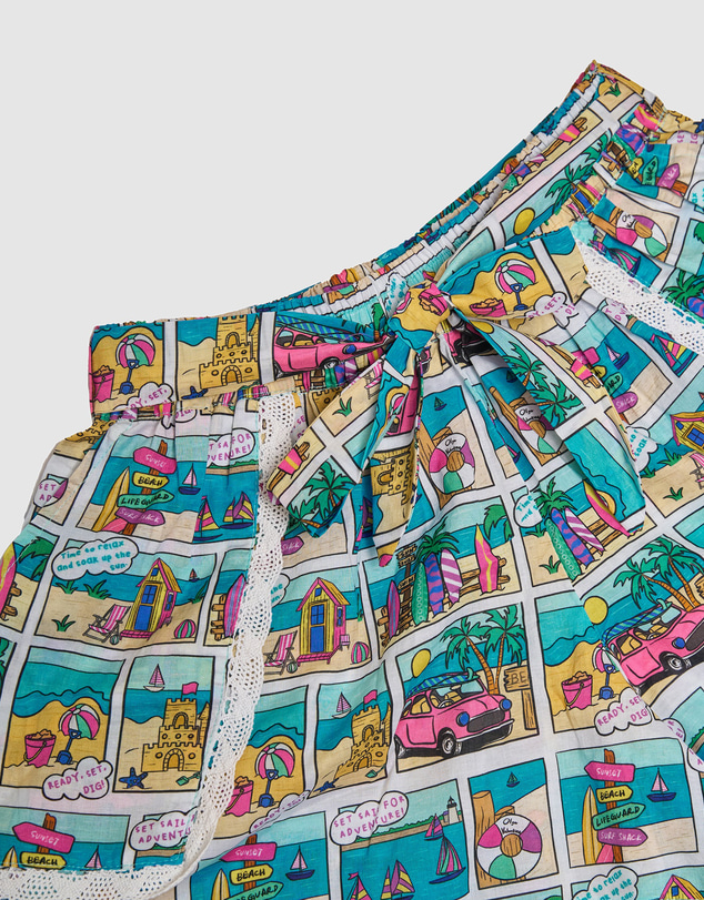 Olga Valentine - Cotton Shorts