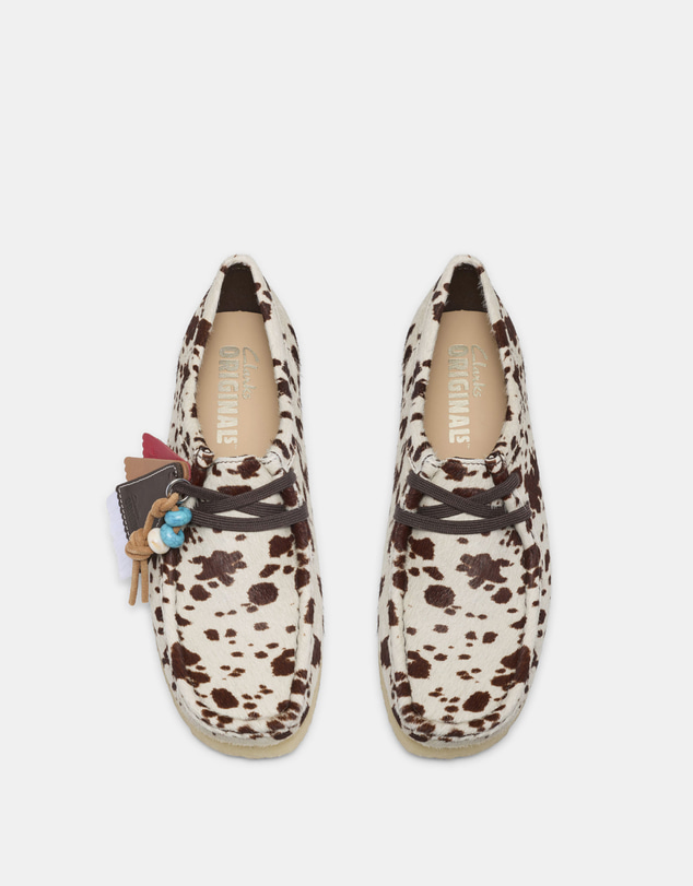 Clarks Originals - Wallabee (W) Brown Cow Print