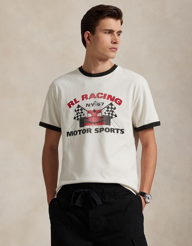 Polo Ralph Lauren - Classic Fit Jersey Graphic T-Shirt