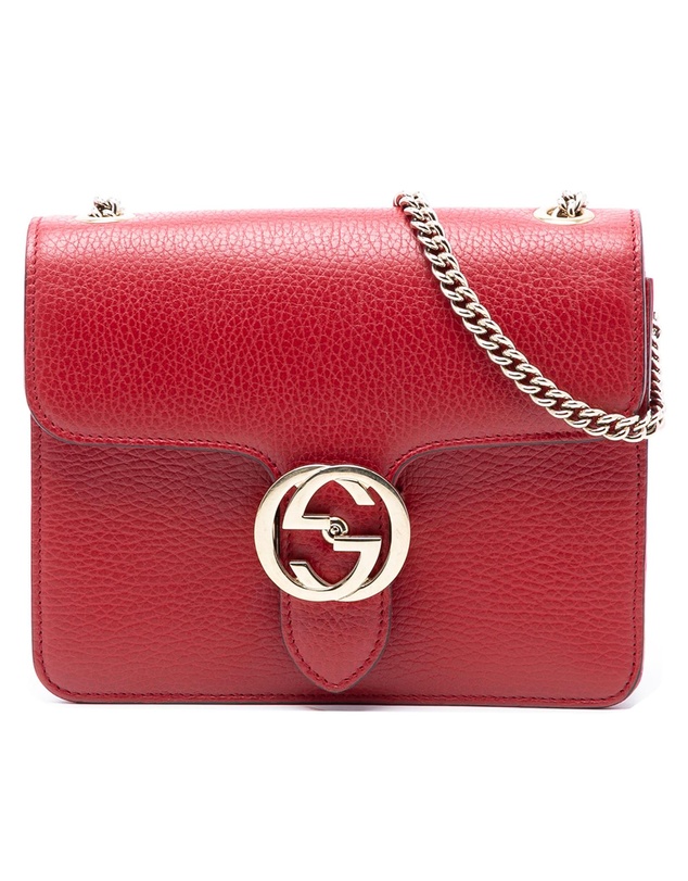 Pre-Loved by Azura Reborn - Pre-Loved Small Dollar Calfskin Interlocking G Crossbody