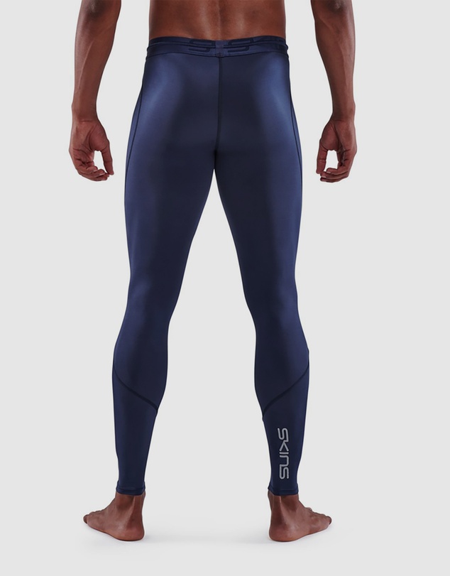 SKINS - SKINS Compression Men's Series-3 Activewear Long Tight T&R Navy Blue