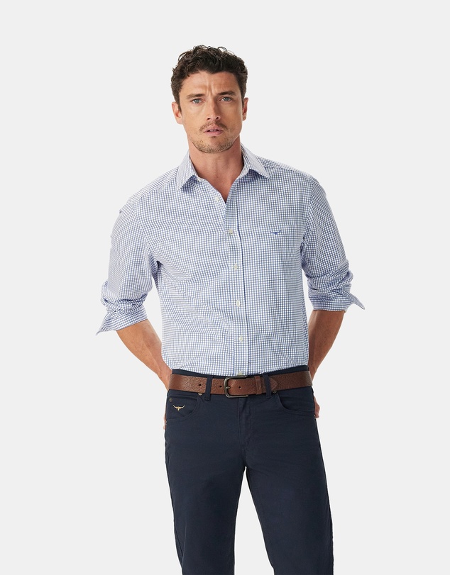 R.M.Williams - Brunswick Twill Check Shirt