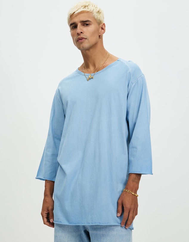 Surrounded By Ghosts - The Alloclasite Relaxed 3/4 Sleeve T-Shirt