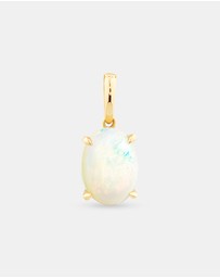 Michael Hill - Pendant with Opal in 10kt Yellow Gold