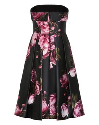 City Chic - Tiffany Bloom Strapless Midi Dress