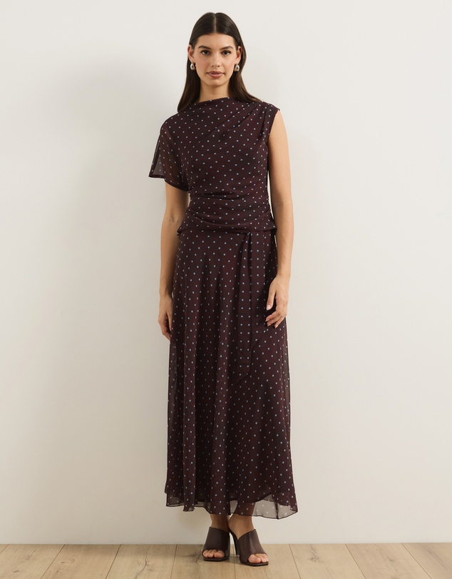 Atmos&Here - Jessica Asymmetrical Printed Top