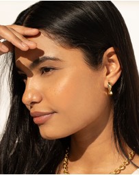 Mestige - Formation Earrings - Silver Plated