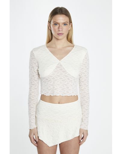 CREAM LACE