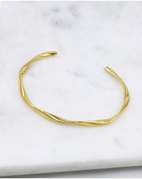 CA Jewellery - Form Cuff Bracelet Gold