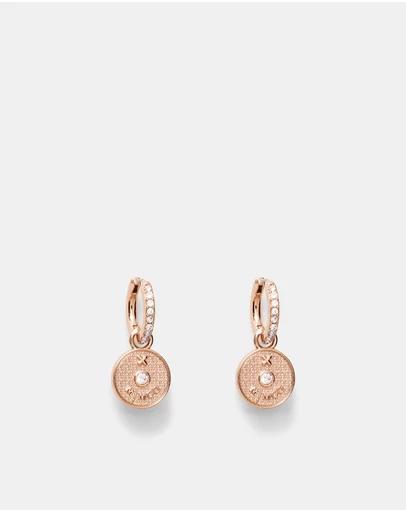 MIMCO - Amulet Charm Hoop Earrings