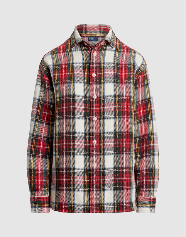 Polo Ralph Lauren - Relaxed Fit Plaid Cotton Twill Shirt - ICONIC EXCLUSIVE