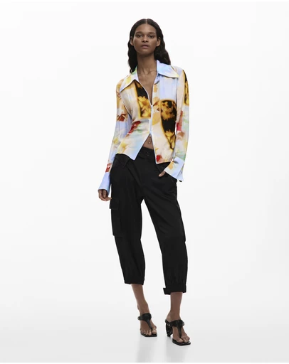 Desigual - Flowy floral shirt