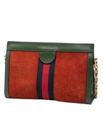 Pre-Loved by Azura Reborn - Pre-Loved Small Suede Ophidia Chain Crossbody