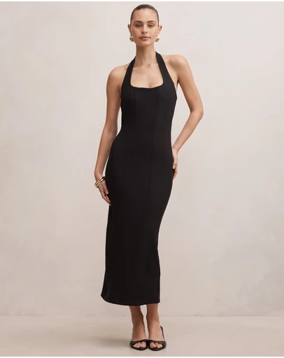 Forever New - Gina Halter Neck Bodycon Midi Dress