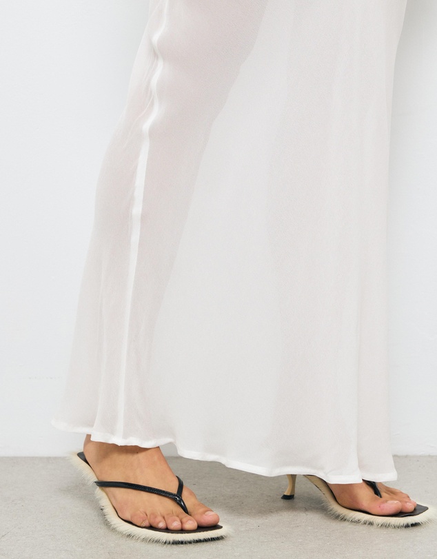 AERE - Asymmetric Maxi Skirt