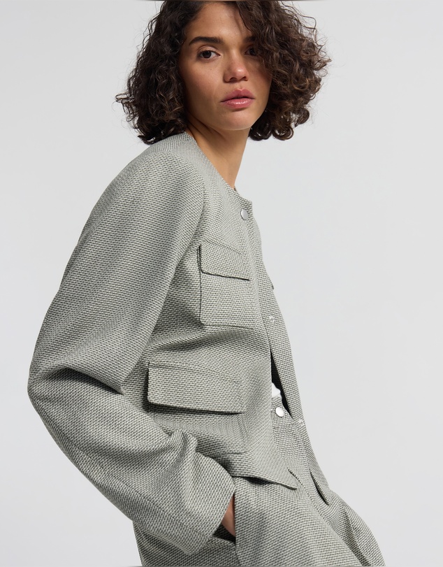 Oxford - Nyla Crop Jacket