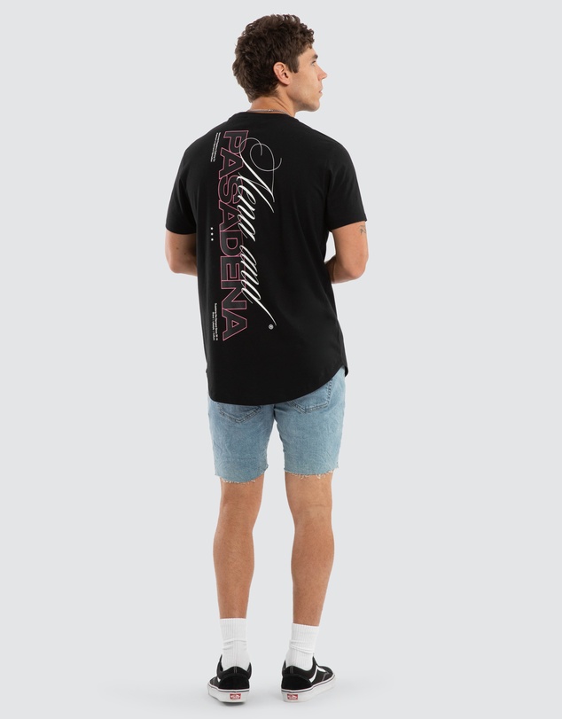 Nena & Pasadena - Crimson Dual Curved Tee
