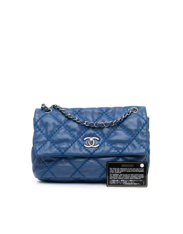 Pre-Loved by Azura Reborn - Pre-Loved Small Calfskin Love Me Tender Flap