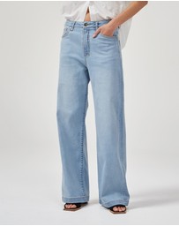 DRICOPER DENIM - Darrie Sunbleach Baggy Jeans