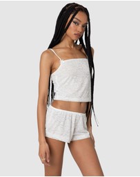 EDIKTED - Love Lace Tank Top