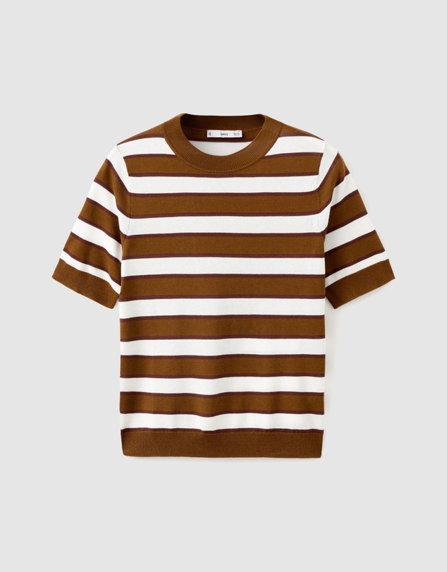 M.N.G - Short-Sleeved Knitted Sweater