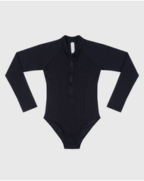 Aqua Blu Kids - Stepping Stones Long Sleeve One Piece - Teens